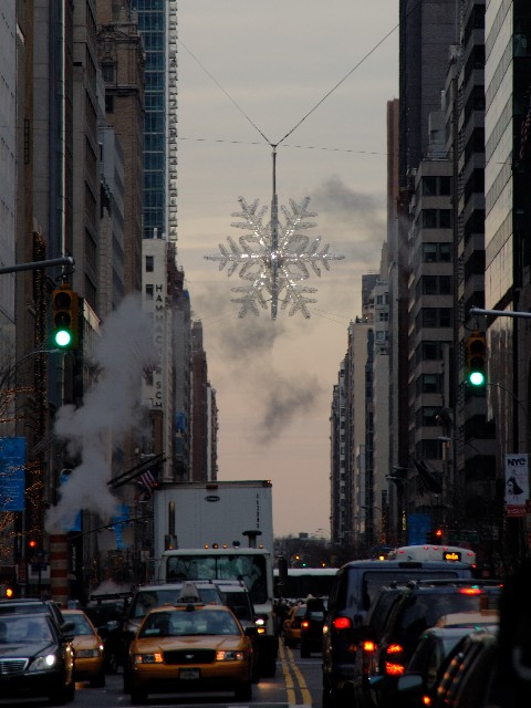Xmas Snowflake, New York