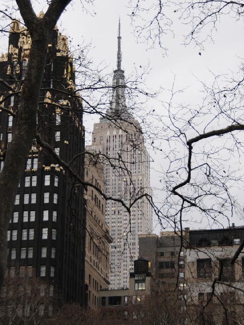 Empire State Building from Bryant Park