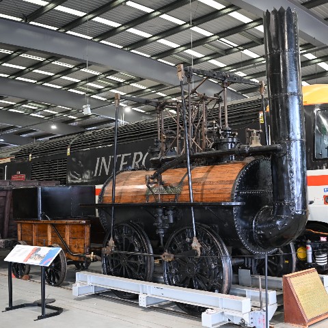 Locomotion No.1 at Locomotion museum, Shildon