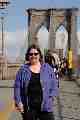 Rebecca on Brooklyn Bridge