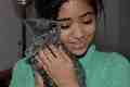 Kayla and kitten