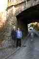 Glyn and Cath by the canal bridge
