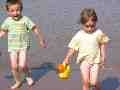James and Emily at the beach