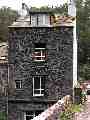 The back of the house