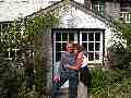 Mike and Sally at their front door