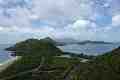 South end of St Kitts with Nevis in background